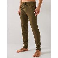 Polo Ralph Lauren Waffle Cuffed Loungewear Pants - Green