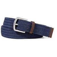 Polo Ralph Lauren Braid Stretch Elasticated Woven Belt - Navy