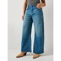 Wrangler Low Rise Big Baggy Jeans - Ace - Blue