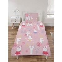 Miffy Floral Duvet Set- Single