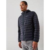 Armani Exchange Padded Hooded Jacket - Navy