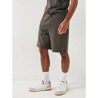 Armani Exchange 3D Ny Milan Logo Sweat Shorts - Green