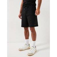 Armani Exchange 3D Ny Milan Logo Sweat Shorts - Black