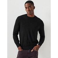 Armani Exchange Knitted Jumper - Black