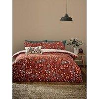 Catherine Lansfield Enchanted Twilight Duvet Set - Burnt Orange