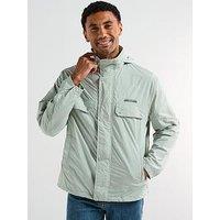 Armani Exchange Lightweight Logo Blouson Jacket - Light Green