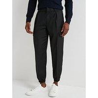 Armani Exchange Smart Cuffed Cargo Pants - Black