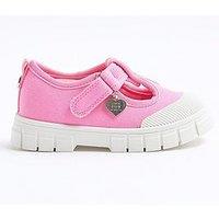 River Island Mini Girls Mary Jane Shoes - Pink