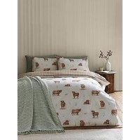 Catherine Lansfield Angus Highland Cow Duvet Set