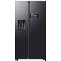 Samsung Bespoke Ai Series 9 Ai Home Rs90F64Eefeu 621L Smart American Fridge Freezer - Black