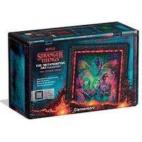 Clementoni Stranger Things - The Upside Down - 520-Piece Jigsaw Puzzle With Metamorphic Art And Led Light Display