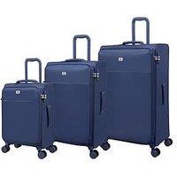 It Luggage Lustrous Luxe Night Blue 3Pc Suitcase Set