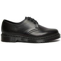Dr Martens 1461 Mono 3 Eye Shoe Smooth - Black
