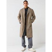 Only & Sons Wool Overcoat - Grey