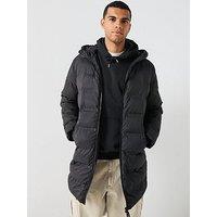 Only & Sons Union Midlength Padded Coat - Black