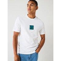 Only & Sons Pool Photo Short Sleeve T-Shirt - White