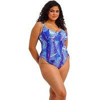 Elomi Maluku Island Non Wired Swimsuit - Atlantic Blue Print
