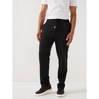 River Island Smart Joggers - Black
