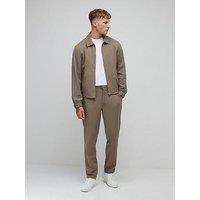 River Island Smart Joggers - Beige