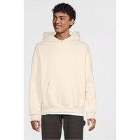 River Island Essentials Regular Fit Hoodie - Off White