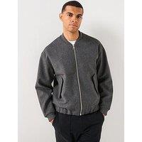 Only & Sons Bomber Jacket - Dark Grey
