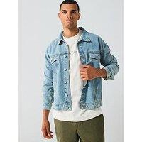 Only & Sons Just Box Tai Denim Jacket - Light Blue
