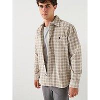 Only & Sons Waleed Corduroy Overshirt - Khaki