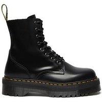 Dr Martens Jadon 8 Eye Boot Polished Smooth - Black