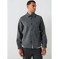 Only & Sons Micah Twill Overshirt - Grey