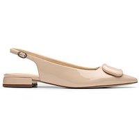 Clarks Sensa15 Trim Patent Shoes - Beige