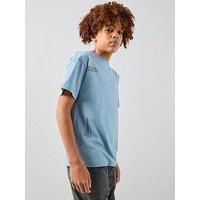 The Very Collection Boys Multi Graphic Print T-Shirt - Blue