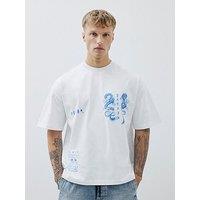 River Island Palais Dragon T-Shirt - White