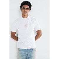 River Island El Cielo Palmas T-Shirt - White