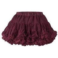 Name It Mini Girls Full Tulle Skirt - Dark Red