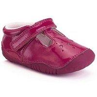 Start-Rite Tumble Cherry Red Patent Baby Girls Pre-Walking Shoes