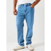 Only & Sons Edge Straight Fit Jeans - Mid Wash