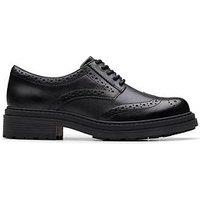 Clarks Orinoco3 Derby Shoes - Black