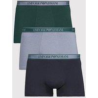 Emporio Armani Bodywear 3 Pack Trunks - Multi