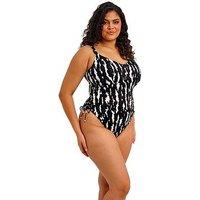 Elomi Echo Shell Non Wired Swimsuit - Black