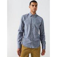 Only & Sons Twist Long Sleeve Shirt - Blue