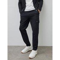 River Island Cairo Skinny Cargo Pants - Black