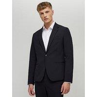 River Island Skinny Fit Comfort Suit Jacket - Black
