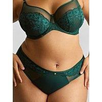 Sculptresse Josephine Forest Green High Leg Brief - Forest Green