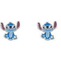 Disney Stitch Silver Plated Stud Earrings