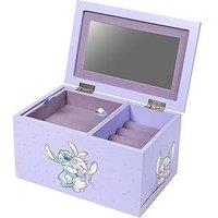 Disney Stitch And Angel Purple Jewellery Box