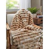 The Very Collection Marled Rib Throw