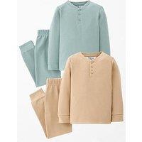 The Very Collection Boys 2 Pack Pyjamas - Multi