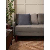 Very Home Piped Velour Cushion