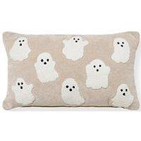 Very Home Tufted Ghost Velvet Bolster Cushion