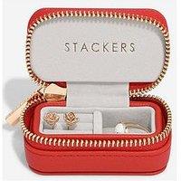 Stackers Red Petite Travel Jewellery Box